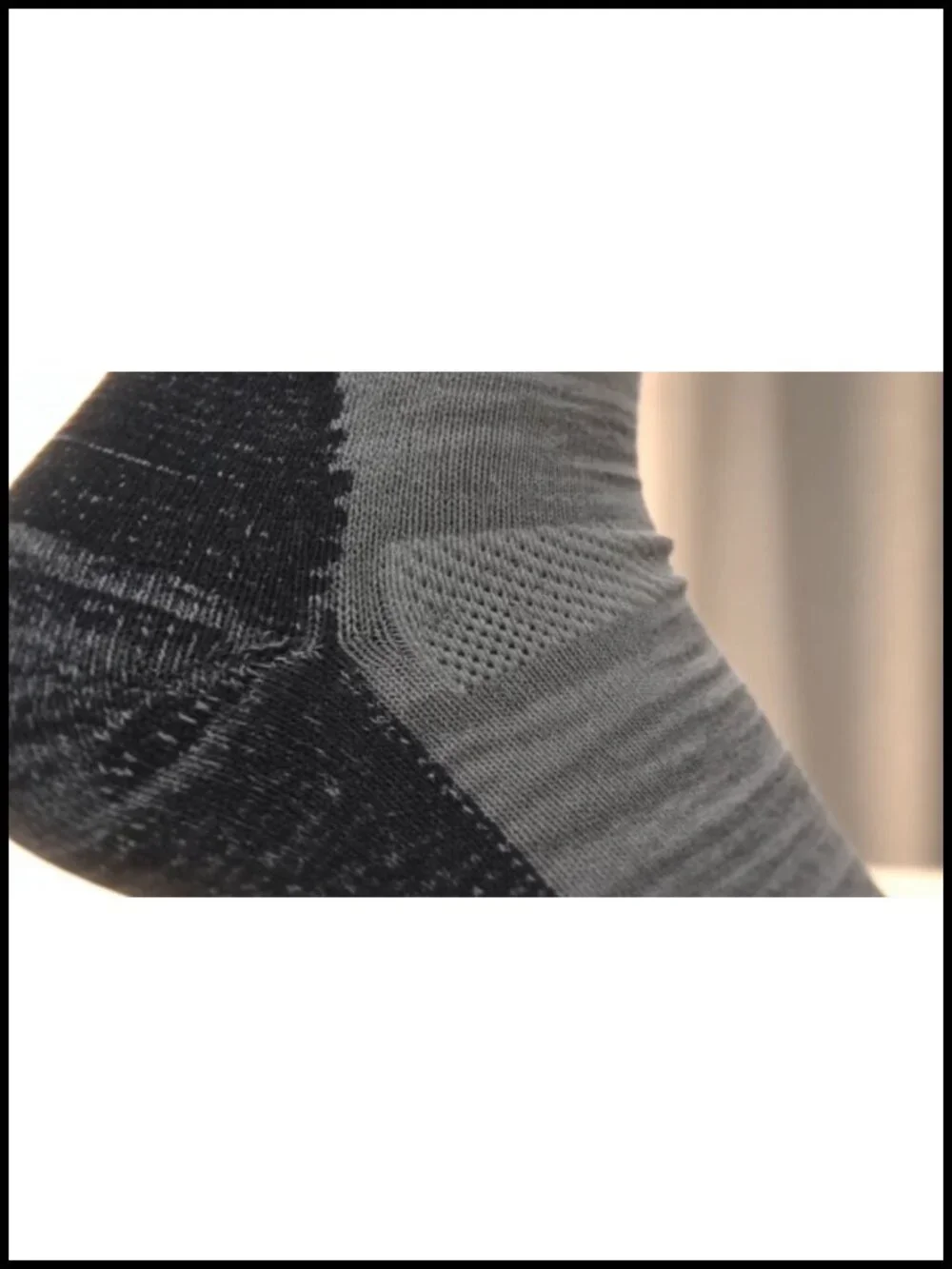 Merino Wool Hiking Socks 3-Pack Crew Cushioned Anti-Blister Moisture Wicking